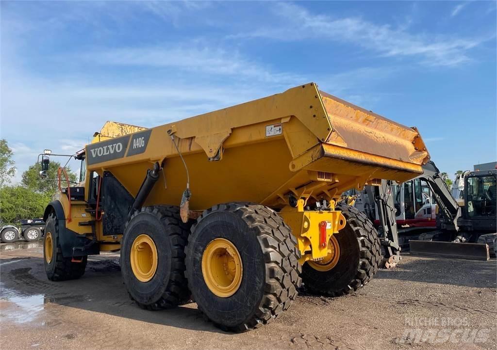 Volvo A40G 鉸接式起吊車