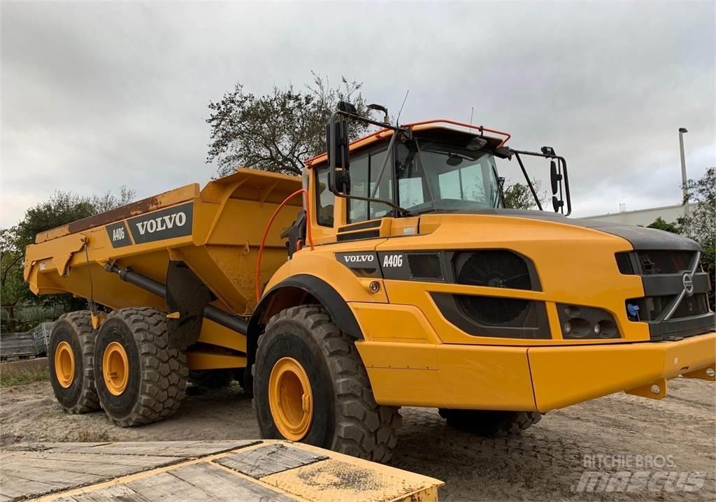 Volvo A40G 鉸接式起吊車