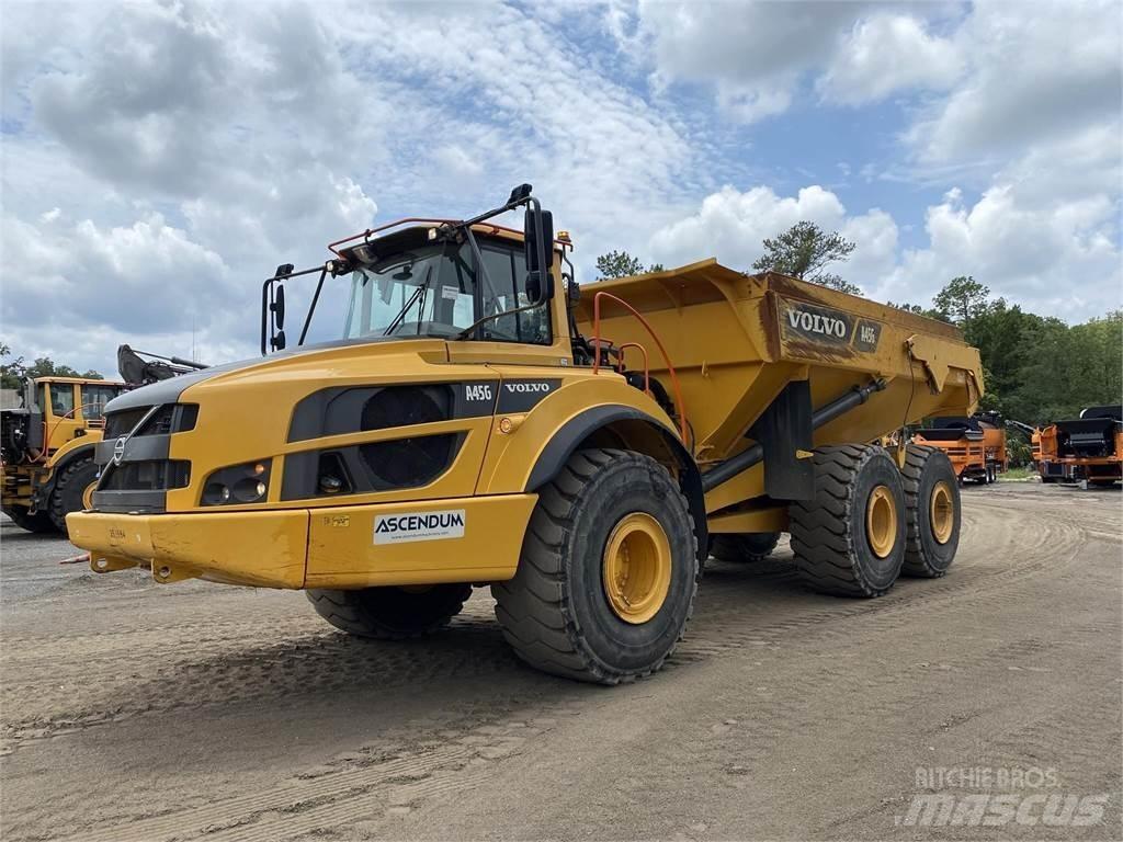 Volvo A45G 鉸接式起吊車