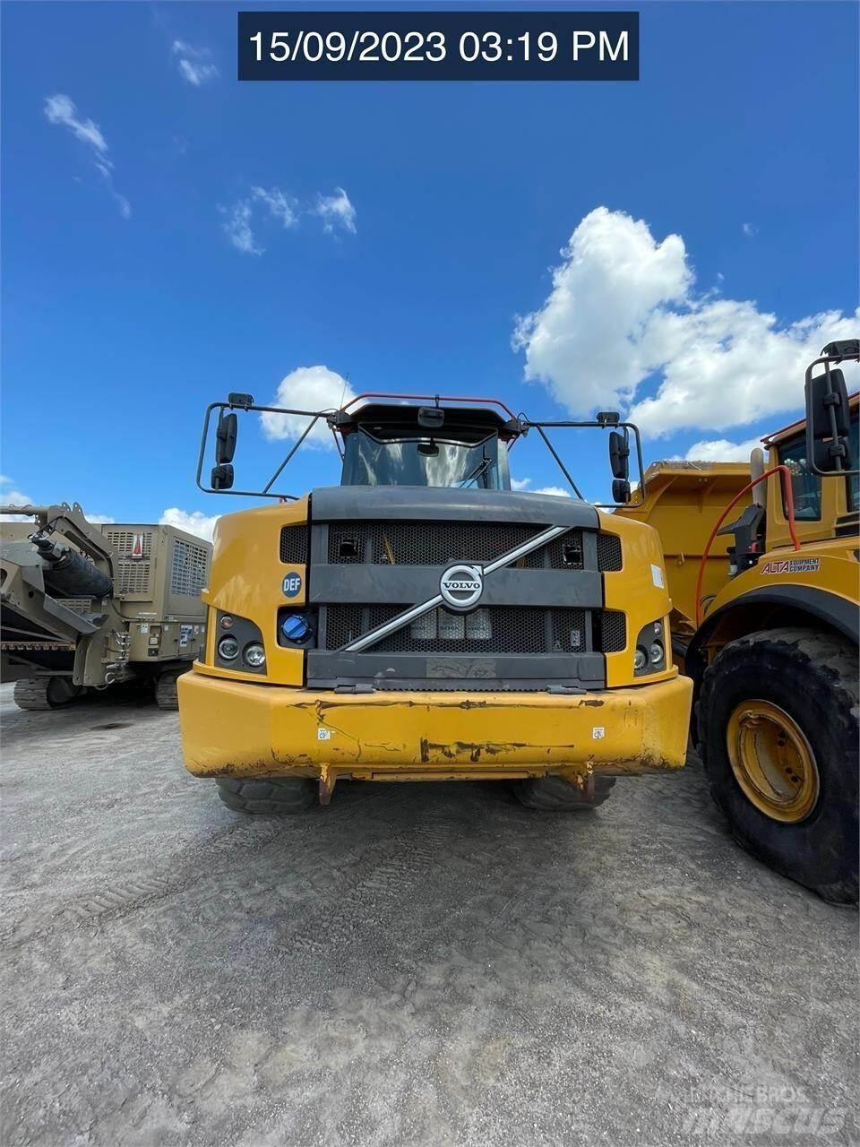 Volvo A45G 鉸接式起吊車
