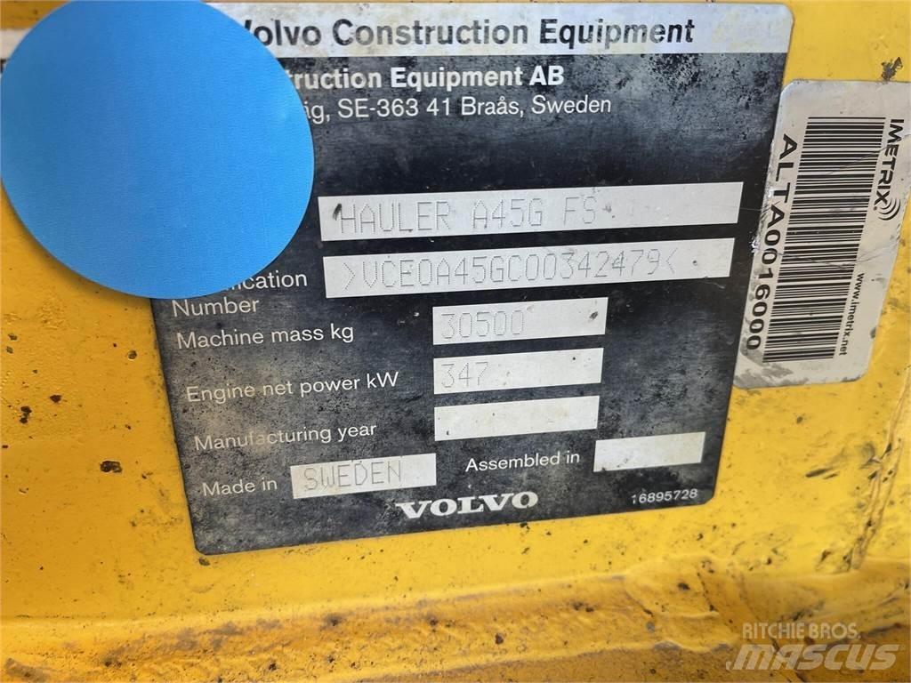 Volvo A45G FS 鉸接式起吊車