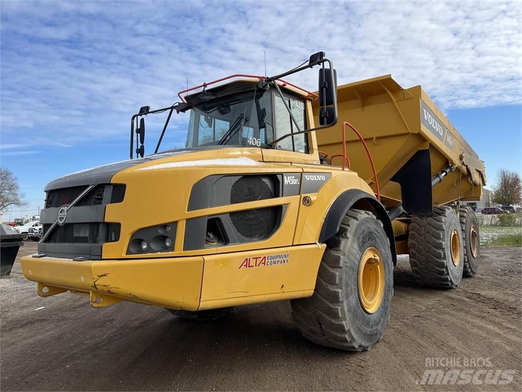 Volvo A45G FS 鉸接式起吊車