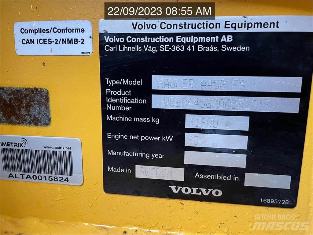 Volvo A45G FS 鉸接式起吊車