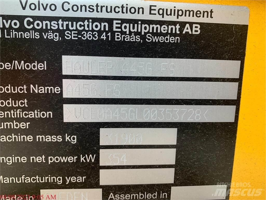 Volvo A45G FS 鉸接式起吊車