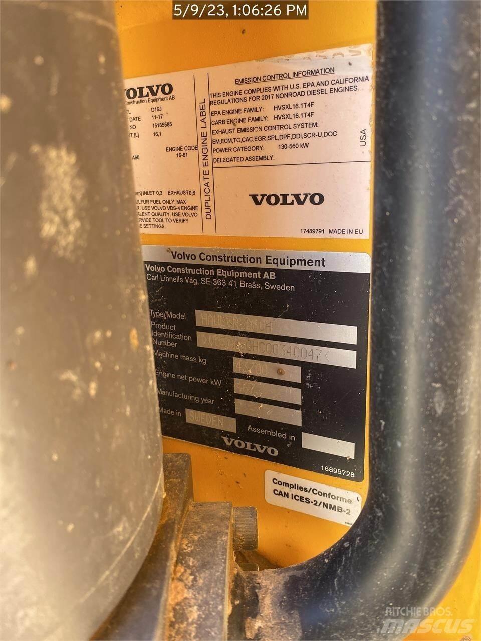 Volvo A60H 鉸接式起吊車
