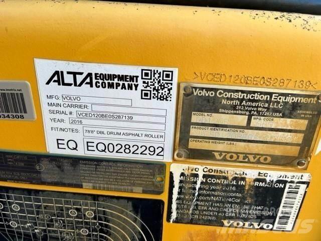 Volvo DD120B 雙輪滾壓機