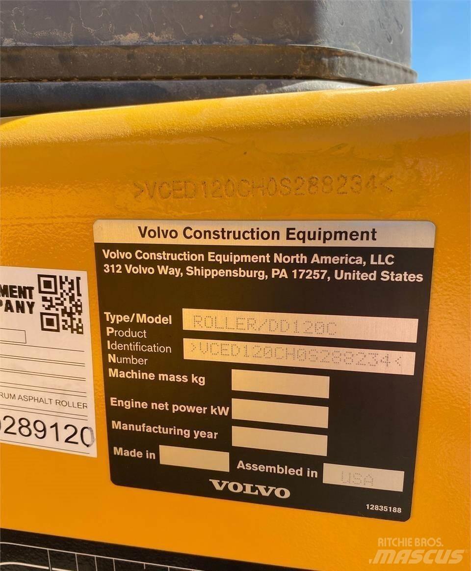 Volvo DD120C 雙輪滾壓機