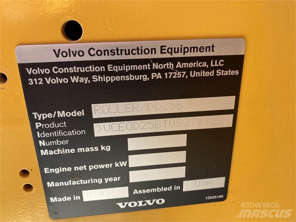 Volvo DD25B 雙輪滾壓機