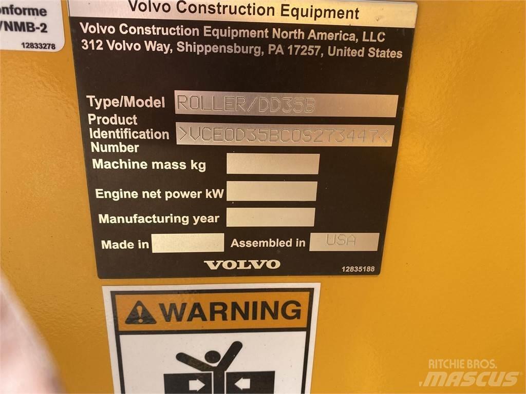 Volvo DD35B 雙輪滾壓機