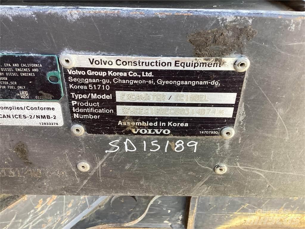Volvo EC160EL 履帶式 挖土機/掘鑿機/挖掘機