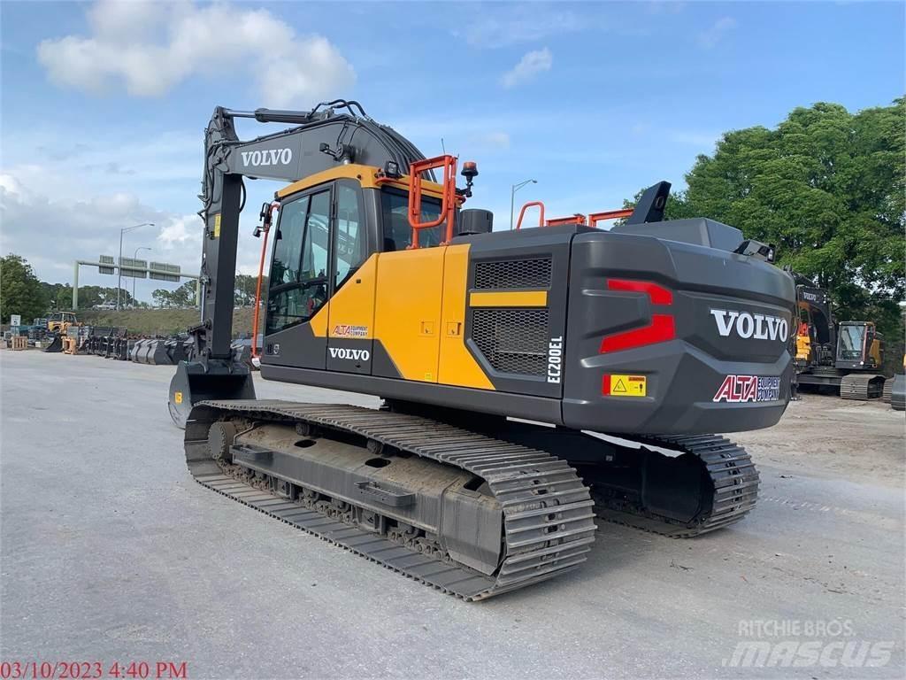 Volvo EC200EL 履帶式 挖土機/掘鑿機/挖掘機