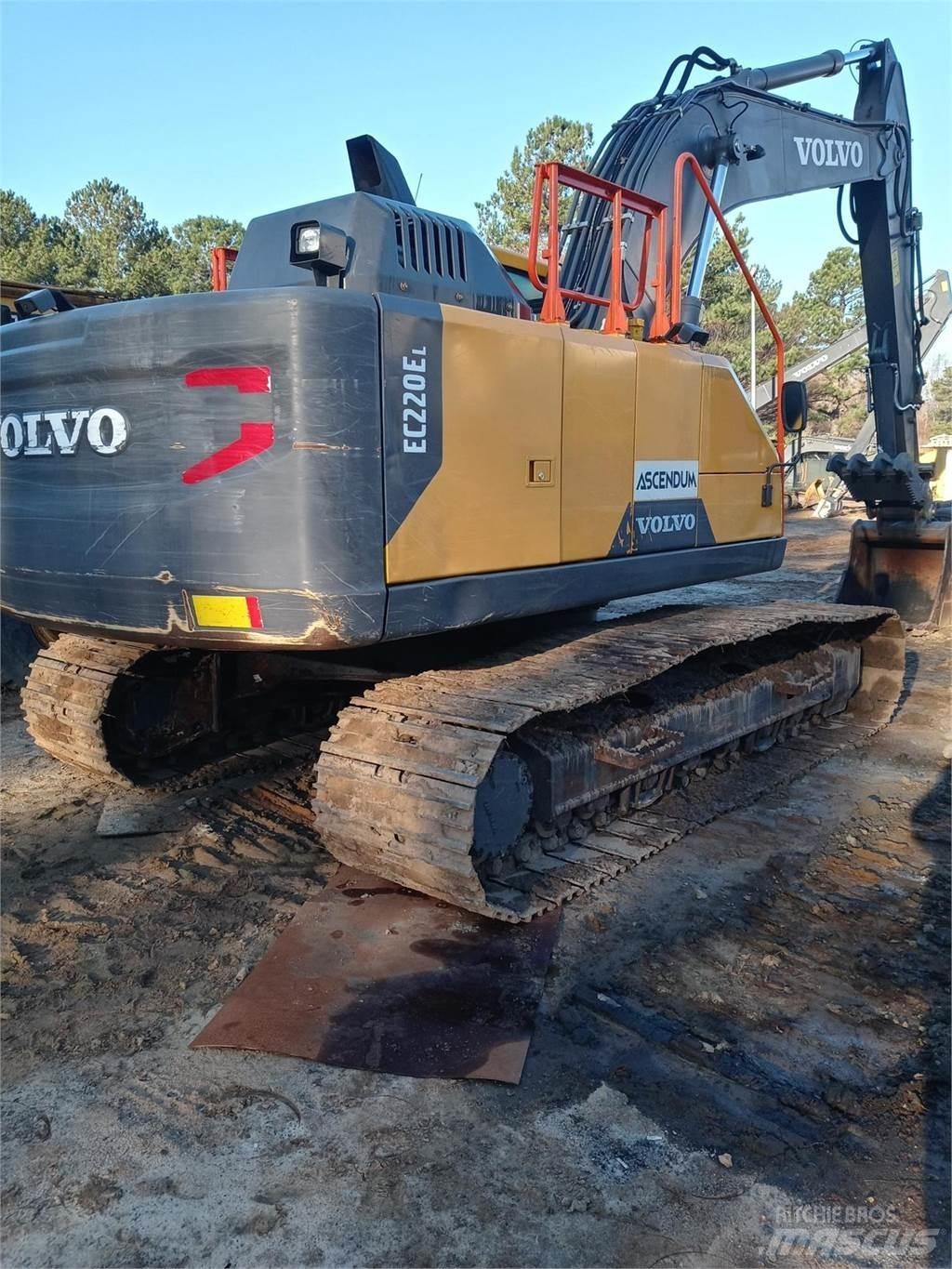 Volvo EC220EL 履帶式 挖土機/掘鑿機/挖掘機