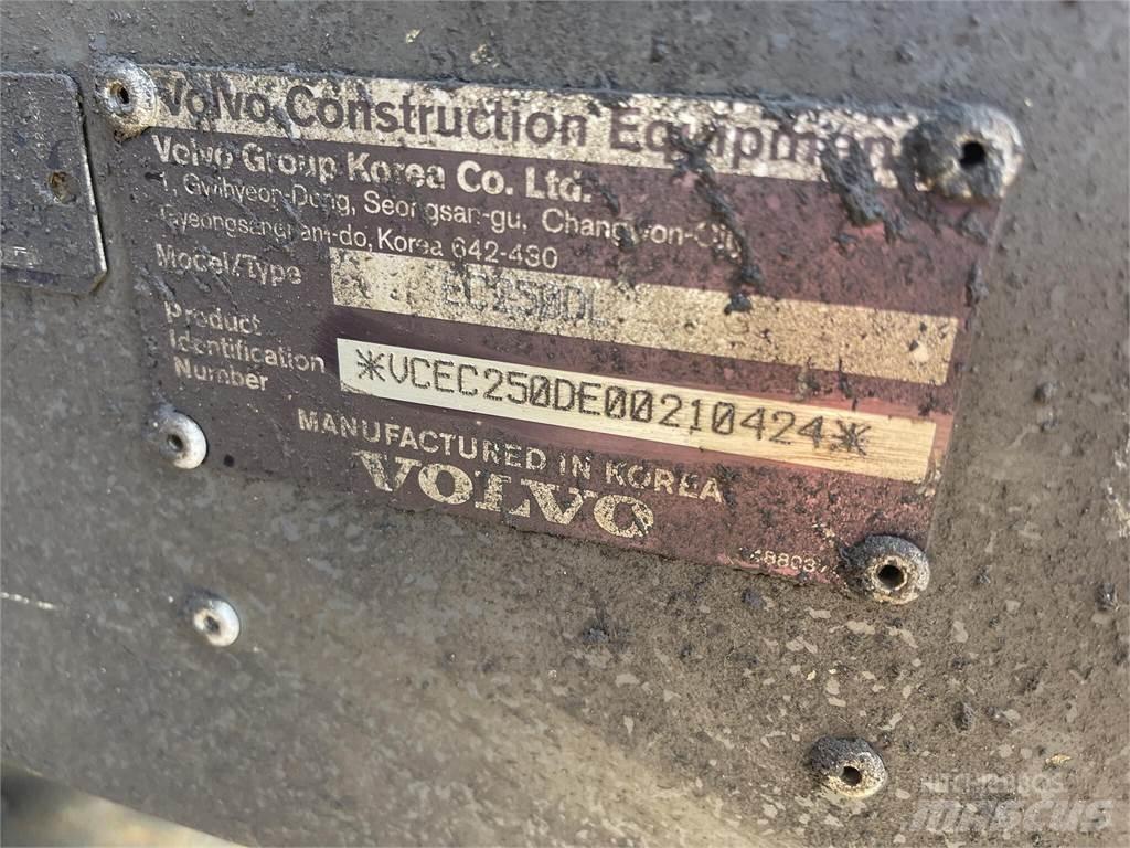 Volvo EC250DL 履帶式 挖土機/掘鑿機/挖掘機