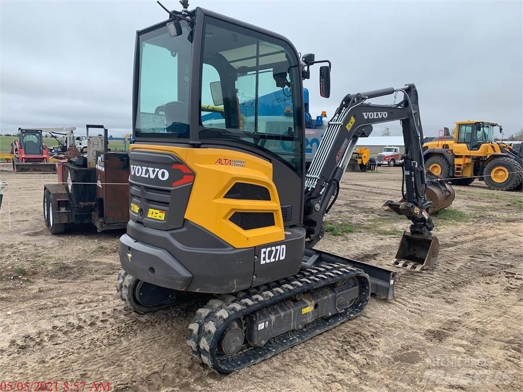 Volvo EC27D 小型挖土機/掘鑿機<7t(小型挖掘機)