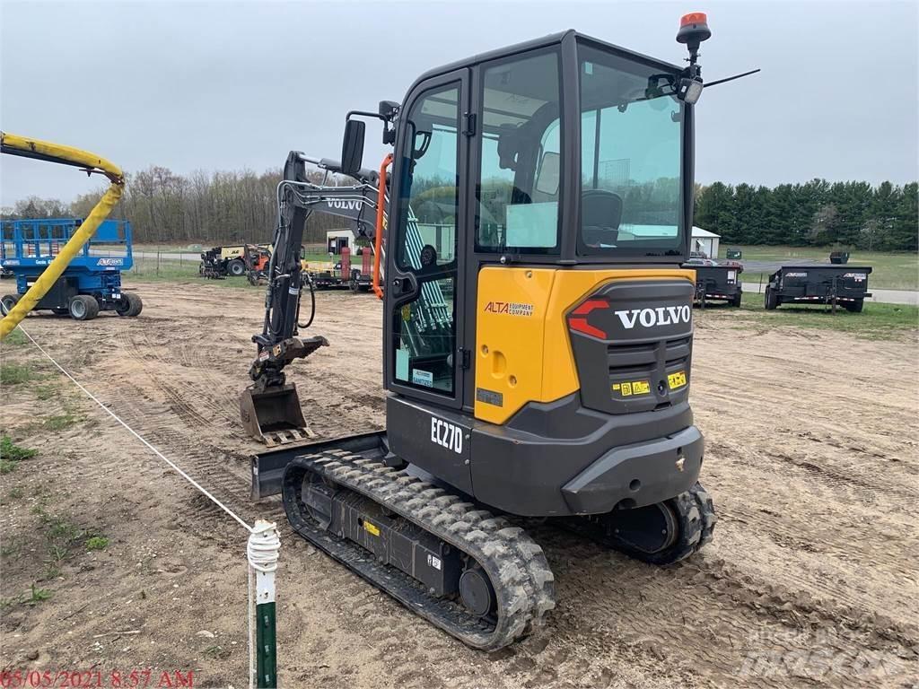 Volvo EC27D 小型挖土機/掘鑿機<7t(小型挖掘機)