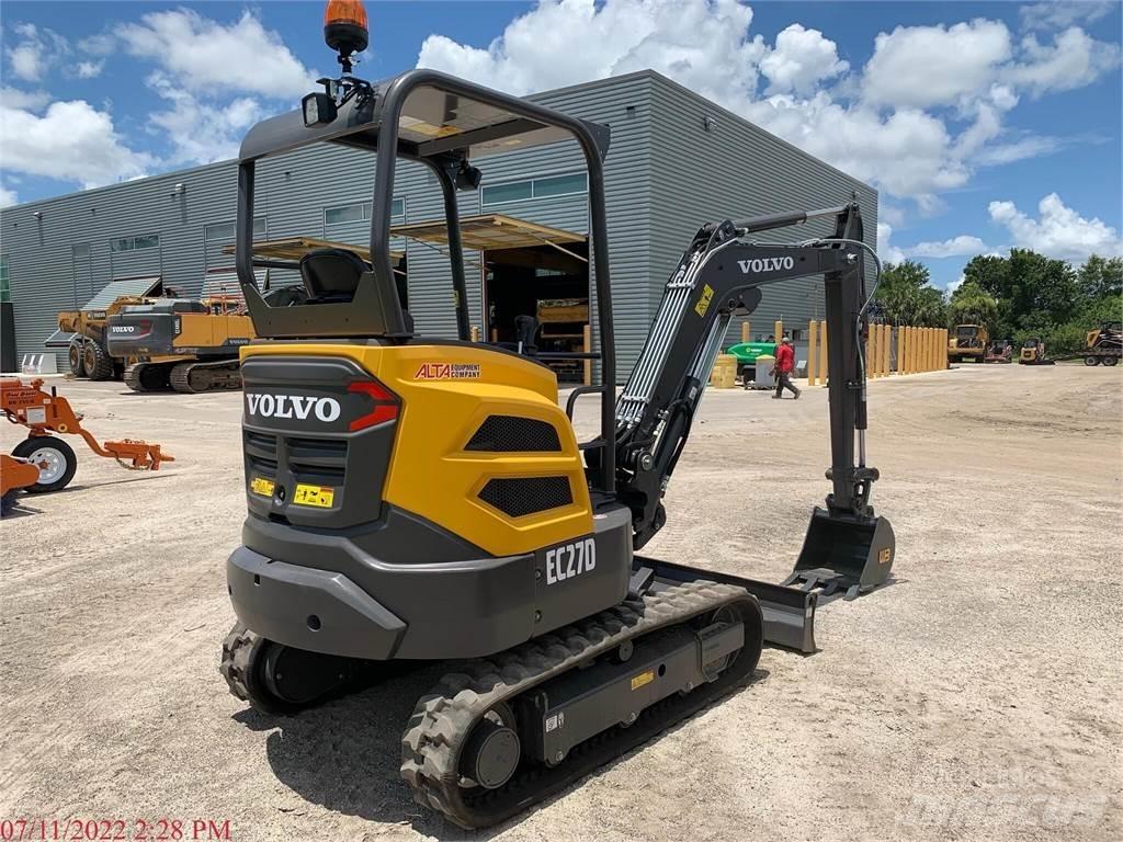 Volvo EC27D 小型挖土機/掘鑿機<7t(小型挖掘機)