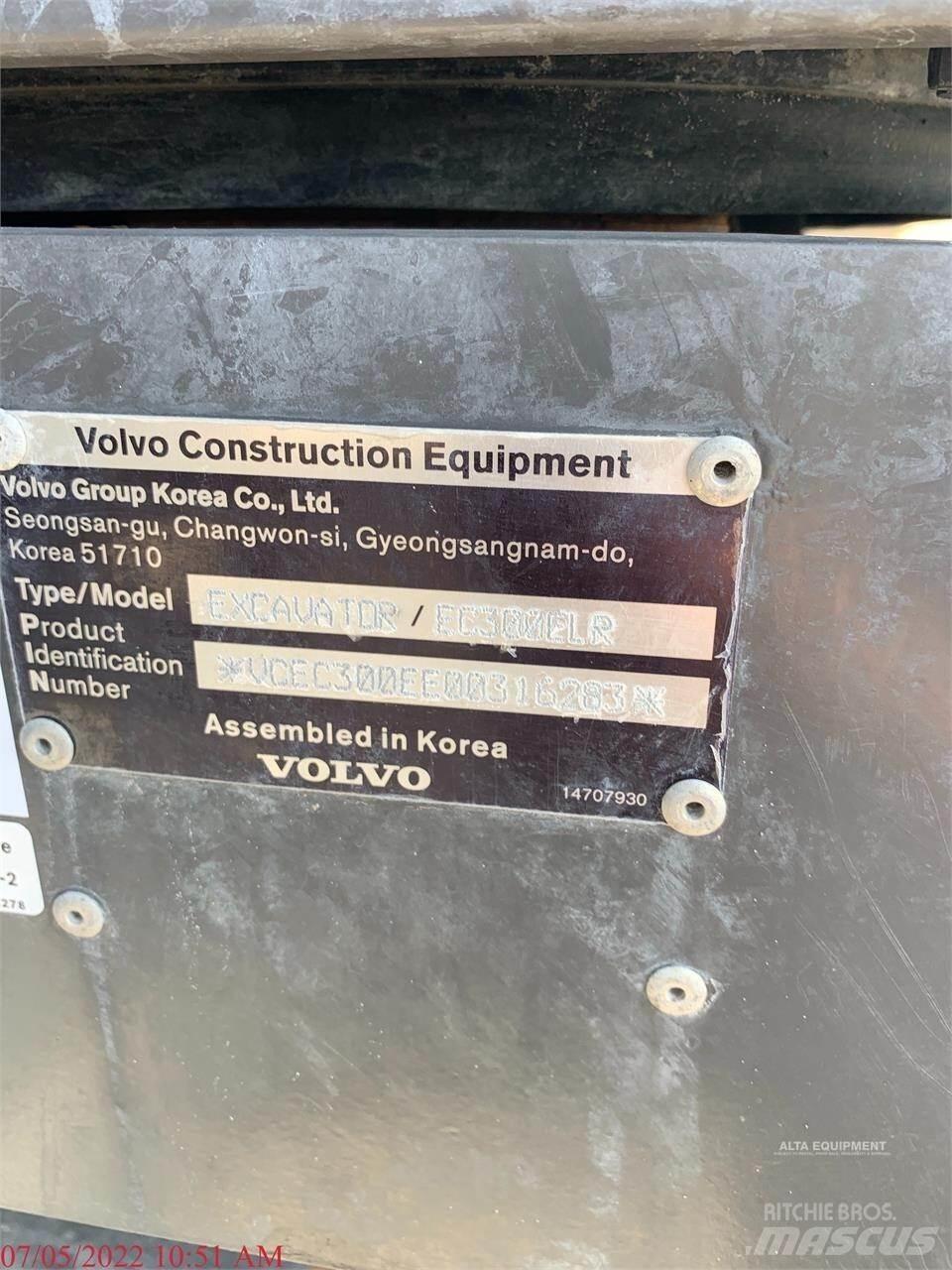 Volvo EC300E LR 履帶式 挖土機/掘鑿機/挖掘機