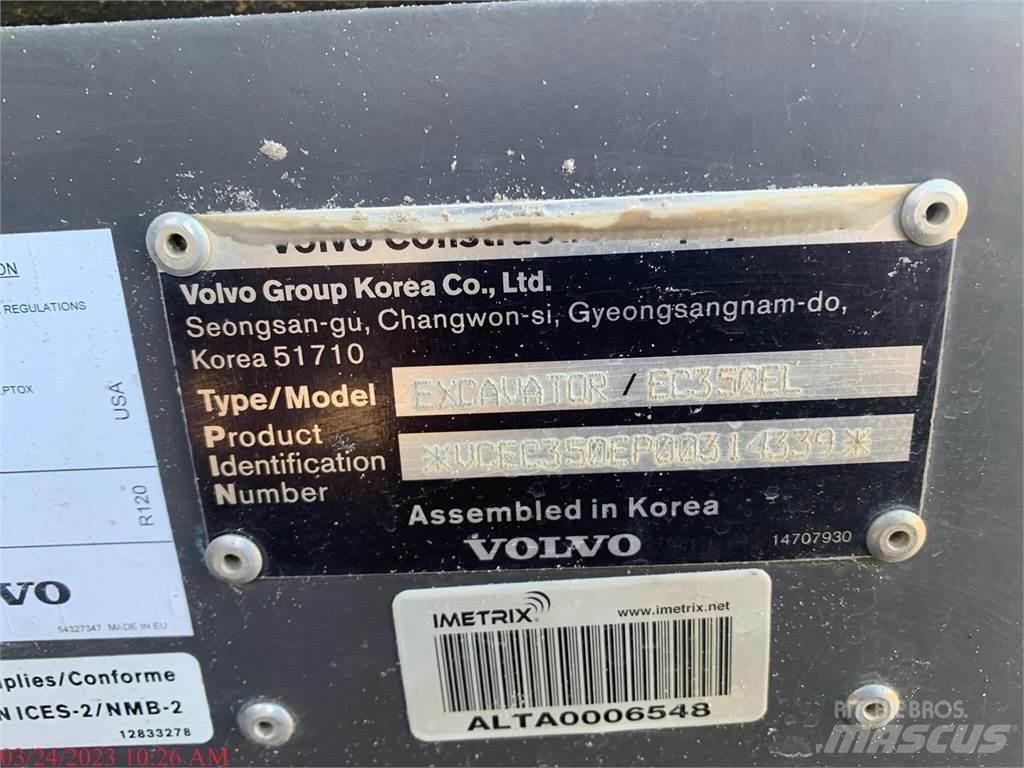 Volvo EC350EL 履帶式 挖土機/掘鑿機/挖掘機
