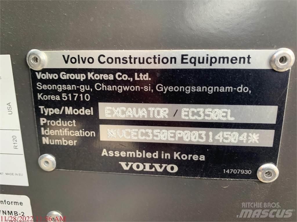 Volvo EC350EL 履帶式 挖土機/掘鑿機/挖掘機