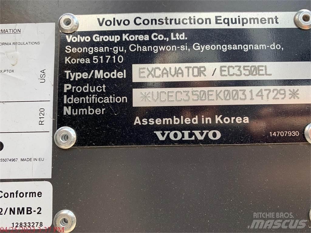 Volvo EC350EL 履帶式 挖土機/掘鑿機/挖掘機