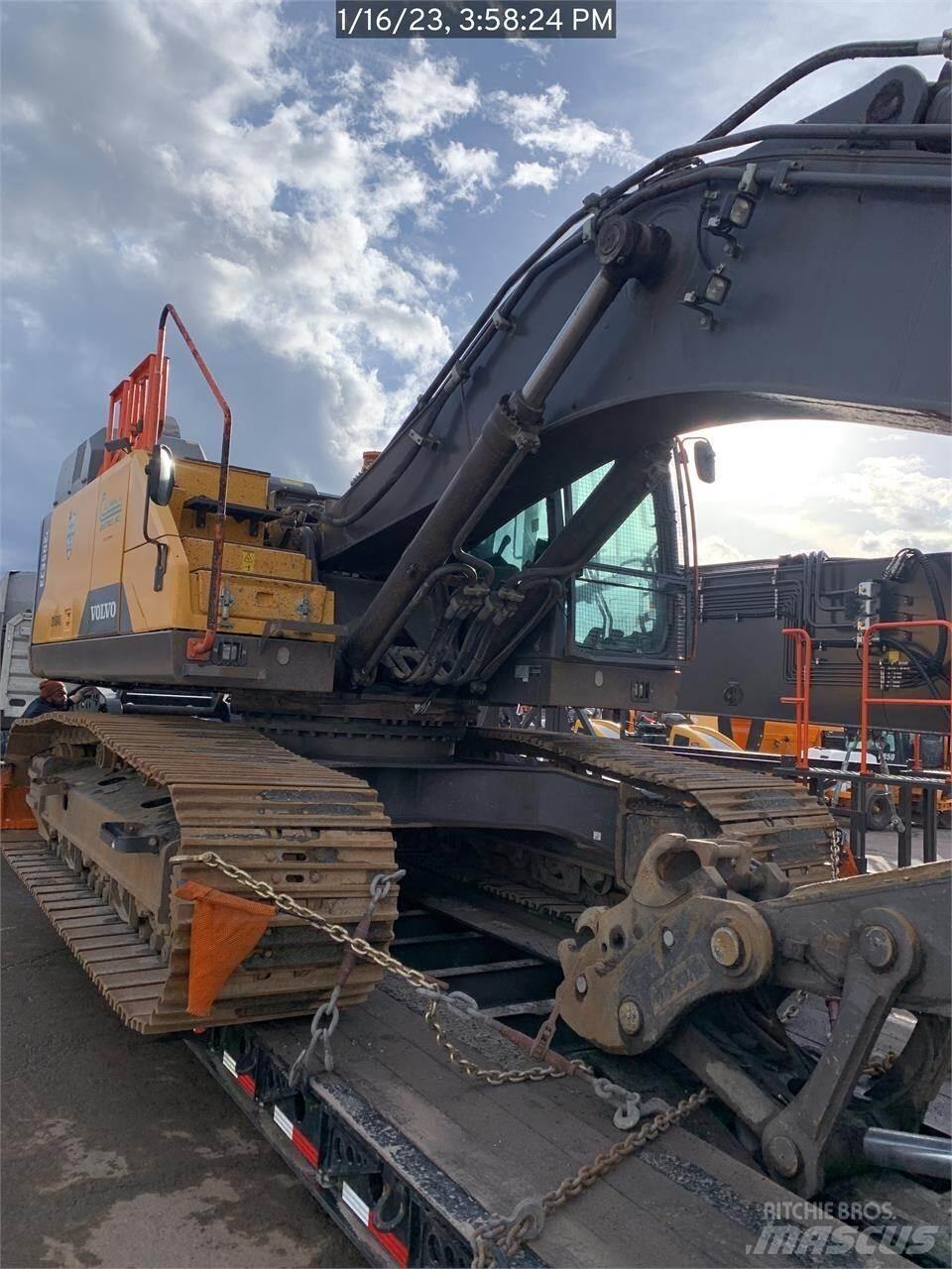 Volvo EC350EL 履帶式 挖土機/掘鑿機/挖掘機