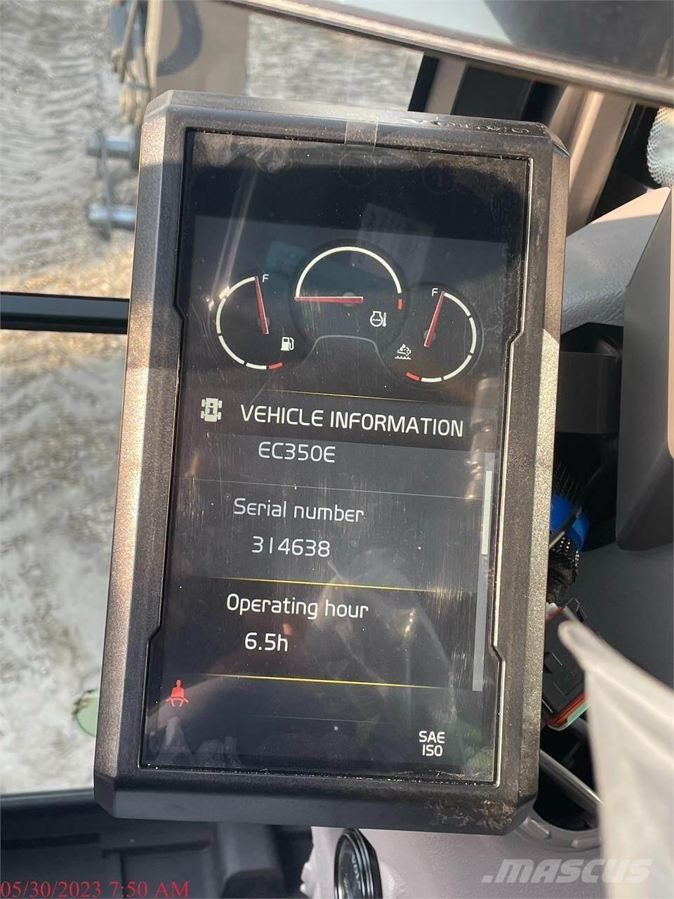 Volvo EC350EL 履帶式 挖土機/掘鑿機/挖掘機