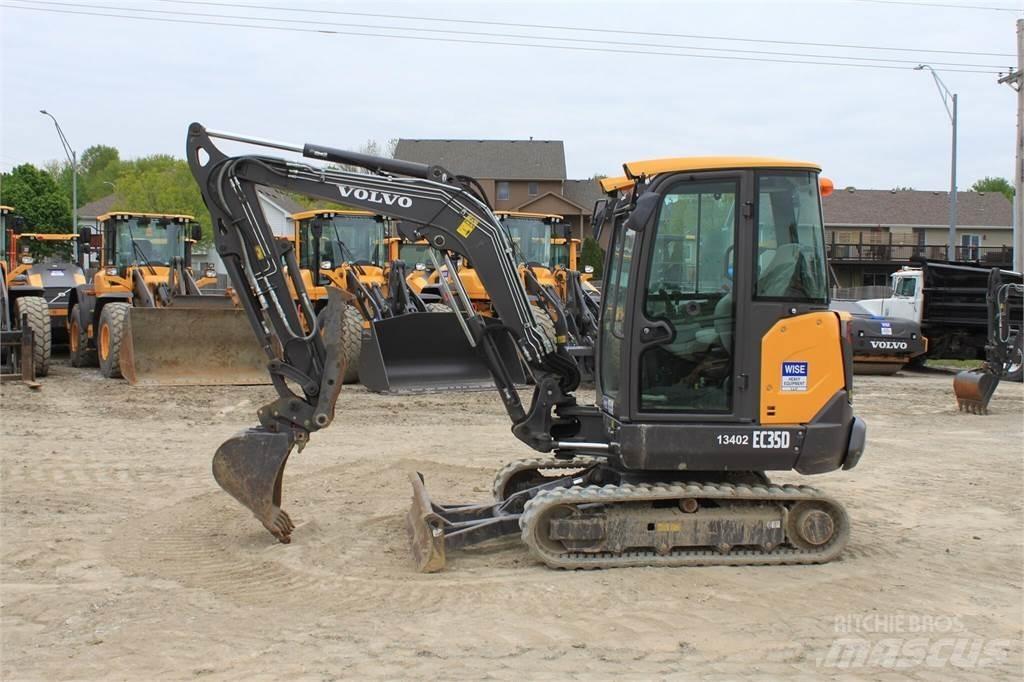 Volvo EC35D 小型挖土機/掘鑿機<7t(小型挖掘機)