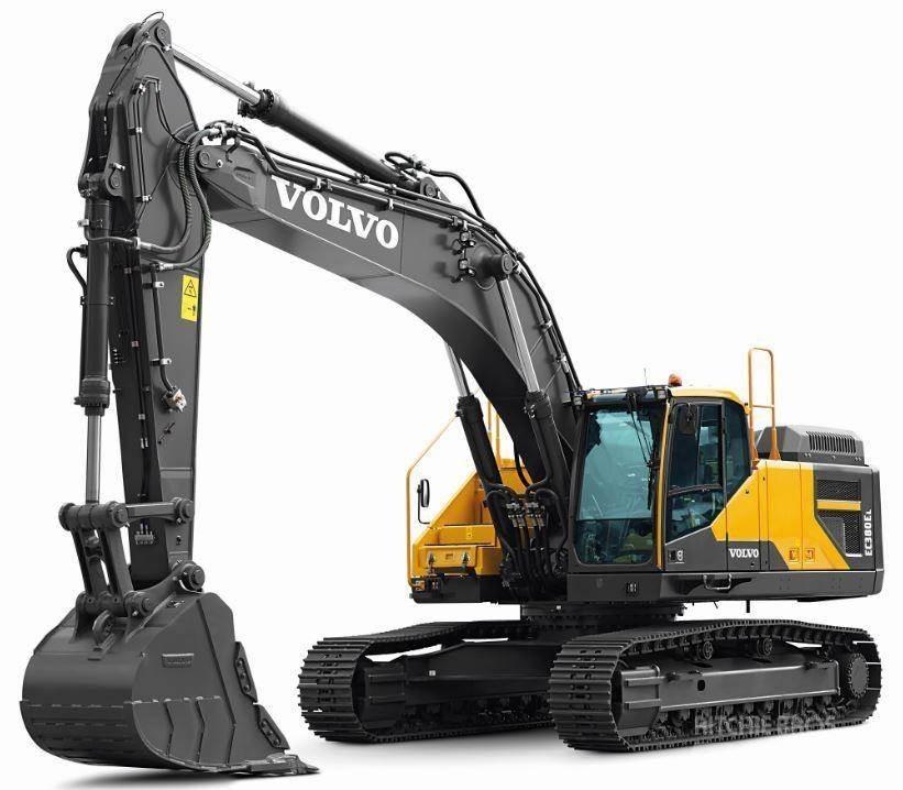Volvo EC380EL 履帶式 挖土機/掘鑿機/挖掘機