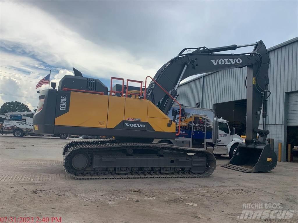 Volvo EC380EL 履帶式 挖土機/掘鑿機/挖掘機