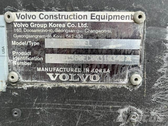 Volvo EC380EL 履帶式 挖土機/掘鑿機/挖掘機