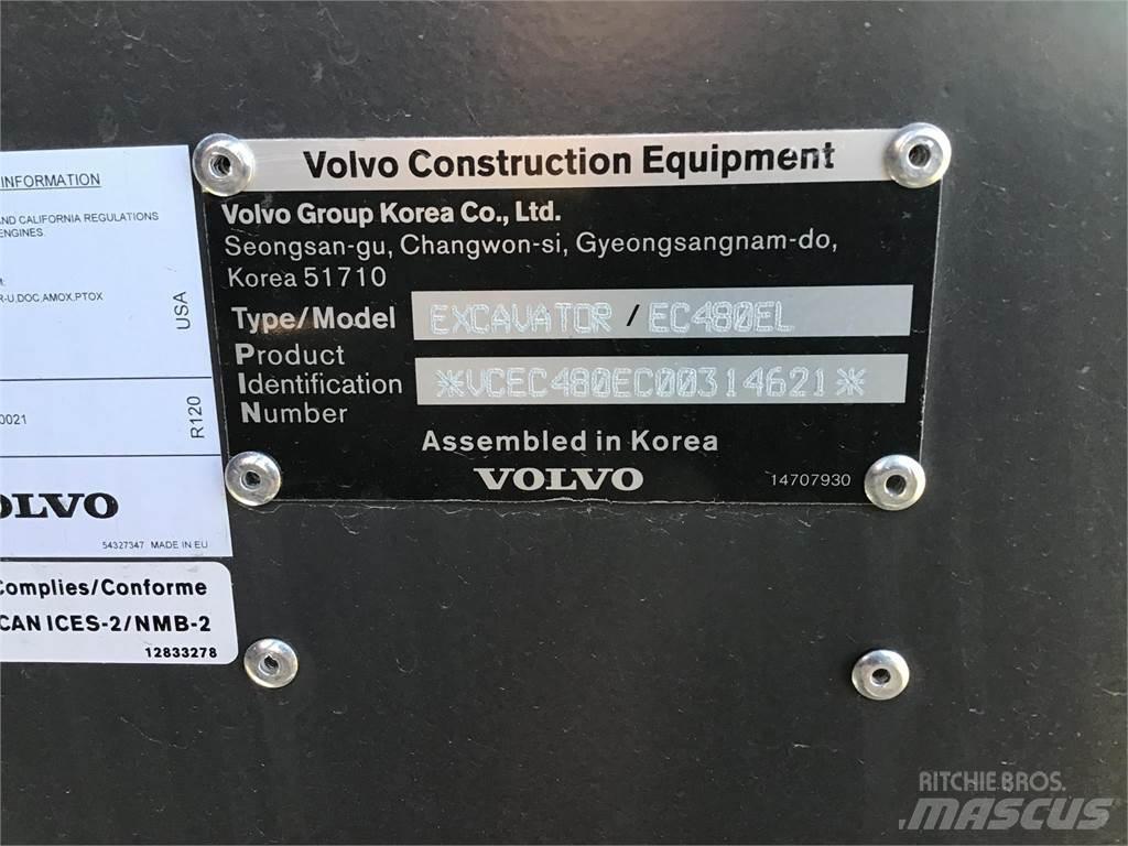 Volvo EC480EL 履帶式 挖土機/掘鑿機/挖掘機