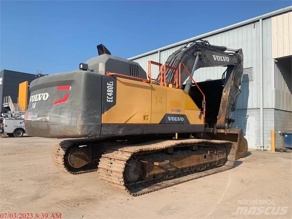 Volvo EC480EL 履帶式 挖土機/掘鑿機/挖掘機