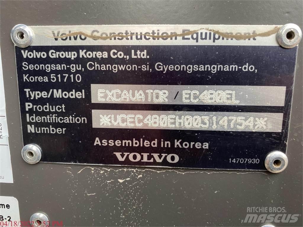 Volvo EC480EL 履帶式 挖土機/掘鑿機/挖掘機