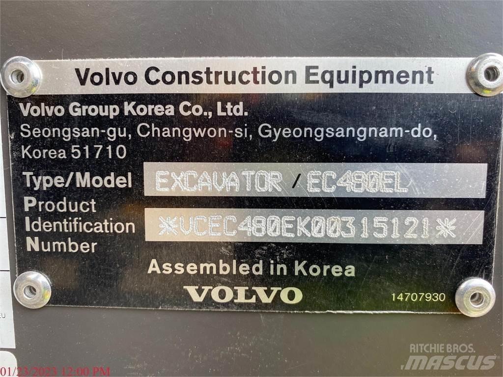 Volvo EC480EL 履帶式 挖土機/掘鑿機/挖掘機