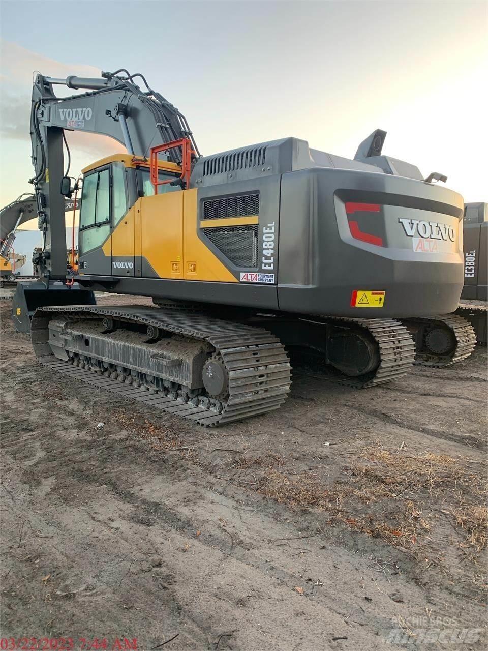 Volvo EC480EL 履帶式 挖土機/掘鑿機/挖掘機