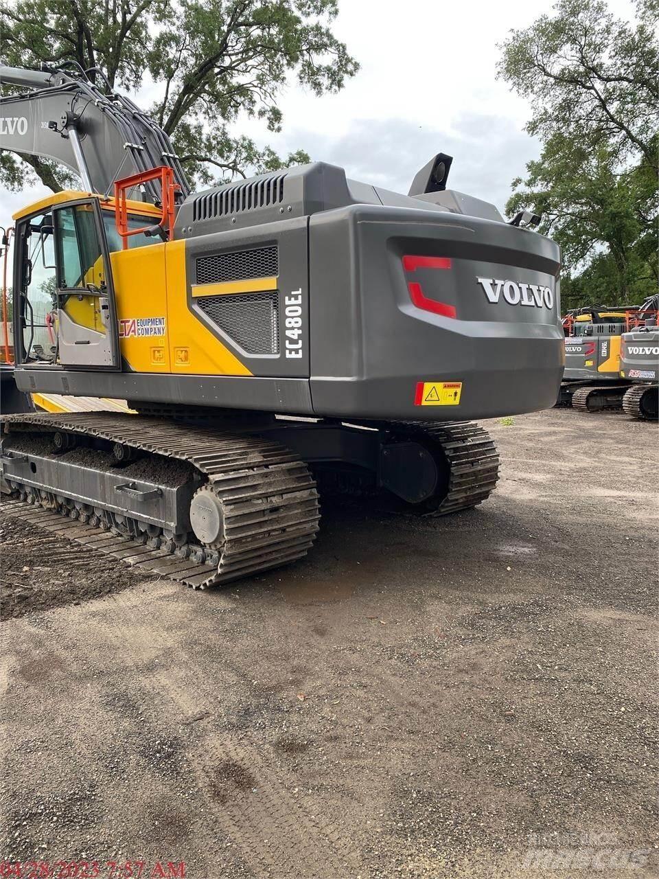 Volvo EC480EL 履帶式 挖土機/掘鑿機/挖掘機