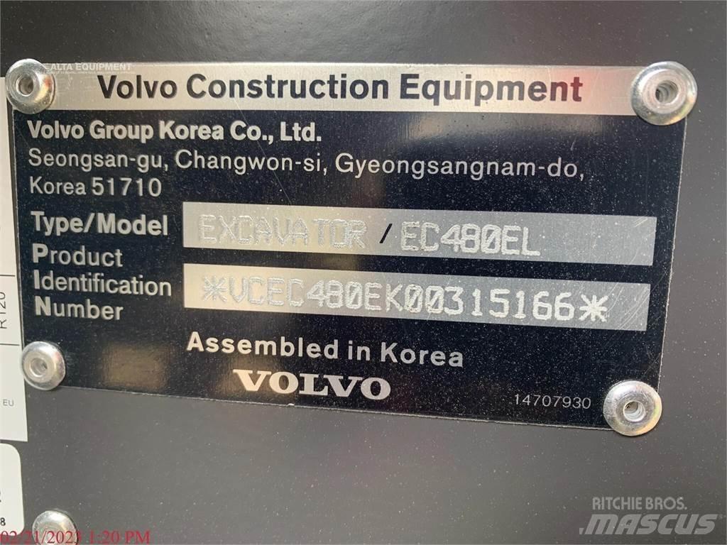Volvo EC480EL 履帶式 挖土機/掘鑿機/挖掘機
