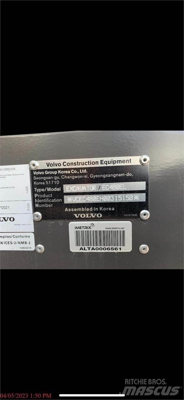 Volvo EC480EL 履帶式 挖土機/掘鑿機/挖掘機