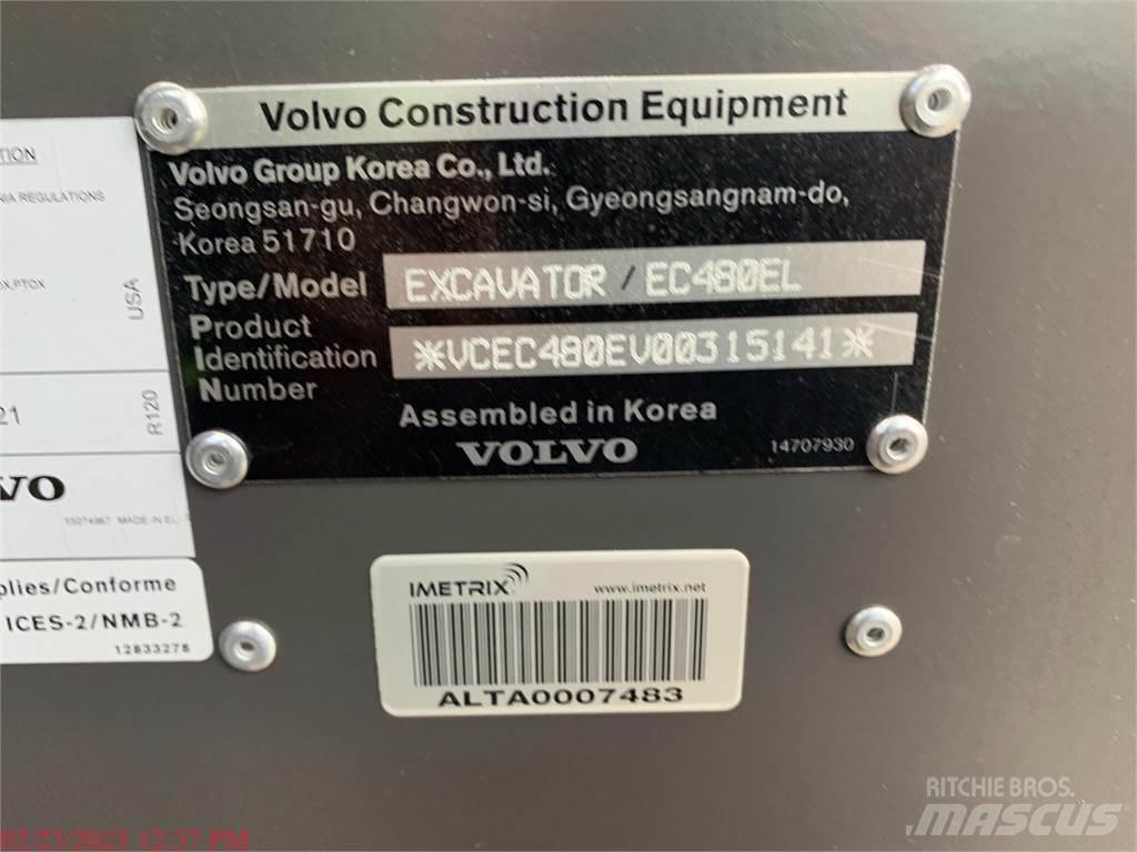 Volvo EC480EL 履帶式 挖土機/掘鑿機/挖掘機