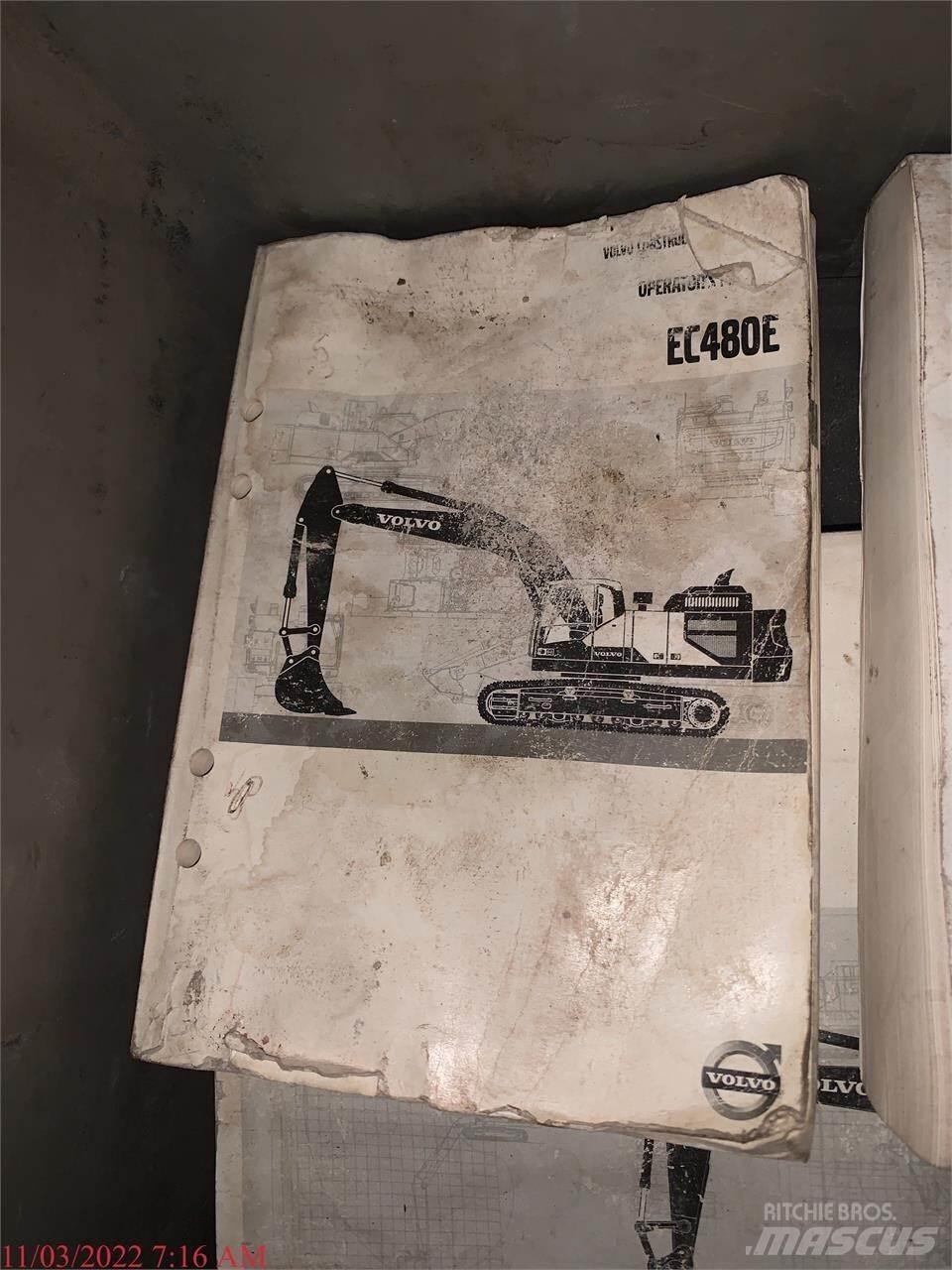 Volvo EC480EL 履帶式 挖土機/掘鑿機/挖掘機