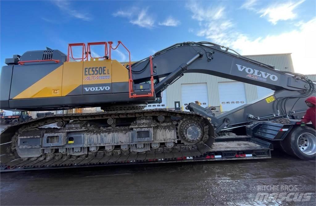Volvo EC550EL 履帶式 挖土機/掘鑿機/挖掘機
