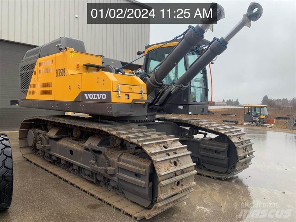 Volvo EC750EL 履帶式 挖土機/掘鑿機/挖掘機