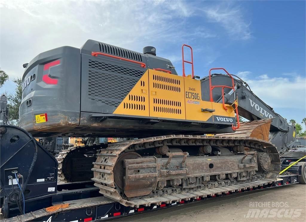 Volvo EC750EL 履帶式 挖土機/掘鑿機/挖掘機