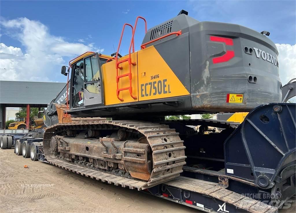 Volvo EC750EL 履帶式 挖土機/掘鑿機/挖掘機