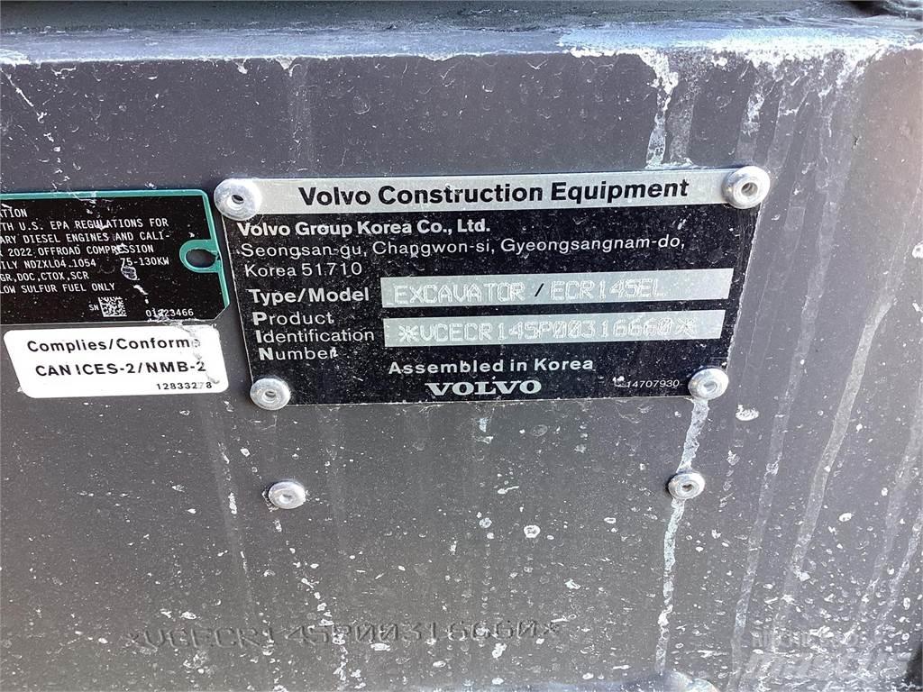 Volvo ECR145EL 履帶式 挖土機/掘鑿機/挖掘機