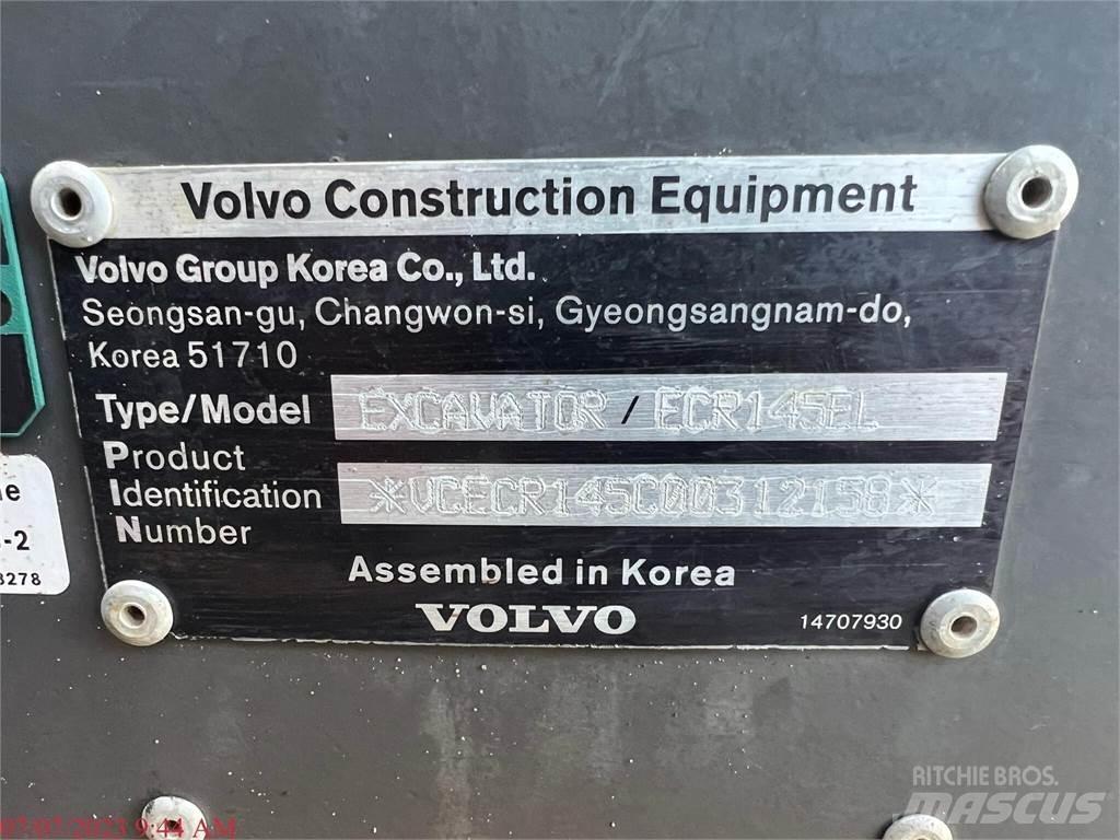 Volvo ECR145EL 履帶式 挖土機/掘鑿機/挖掘機