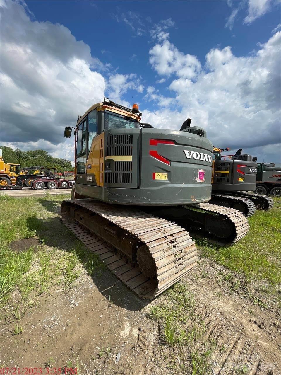 Volvo ECR235EL 履帶式 挖土機/掘鑿機/挖掘機