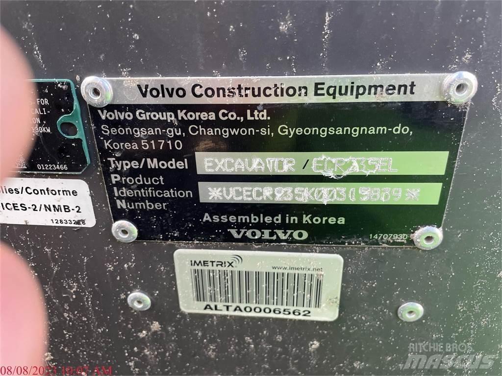 Volvo ECR235EL 履帶式 挖土機/掘鑿機/挖掘機