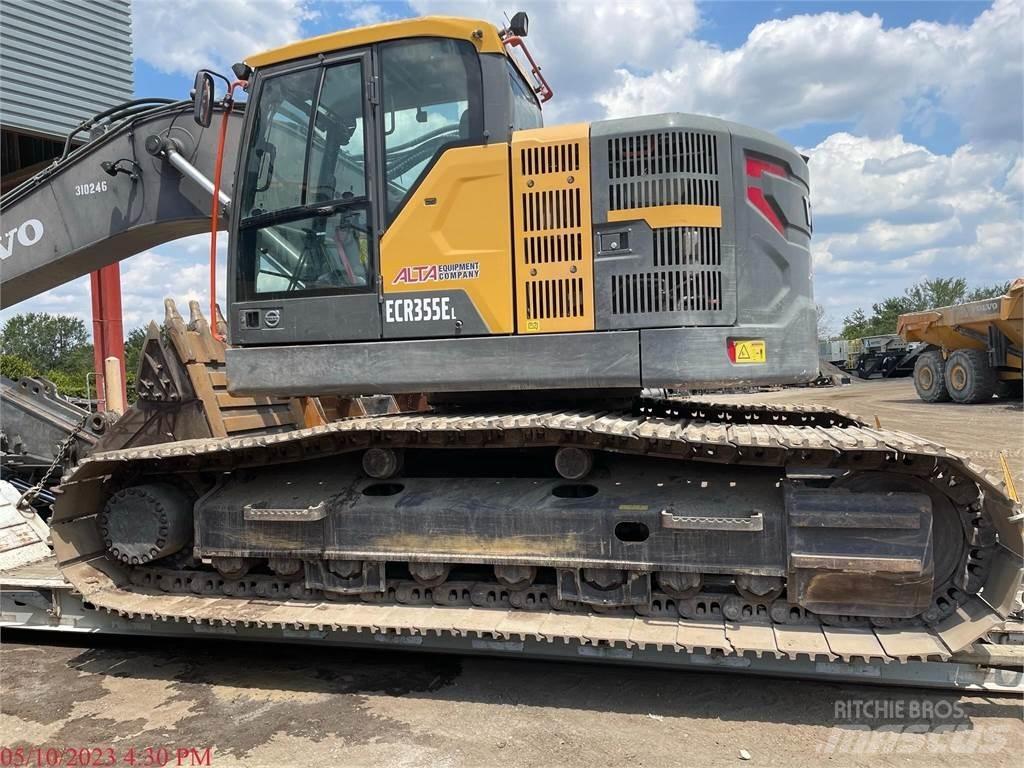 Volvo ECR355EL 履帶式 挖土機/掘鑿機/挖掘機