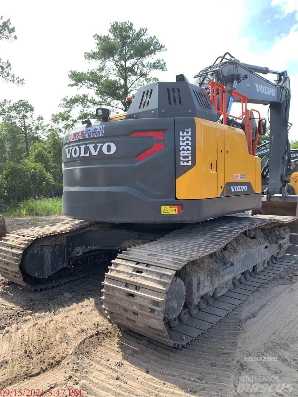 Volvo ECR355EL 履帶式 挖土機/掘鑿機/挖掘機